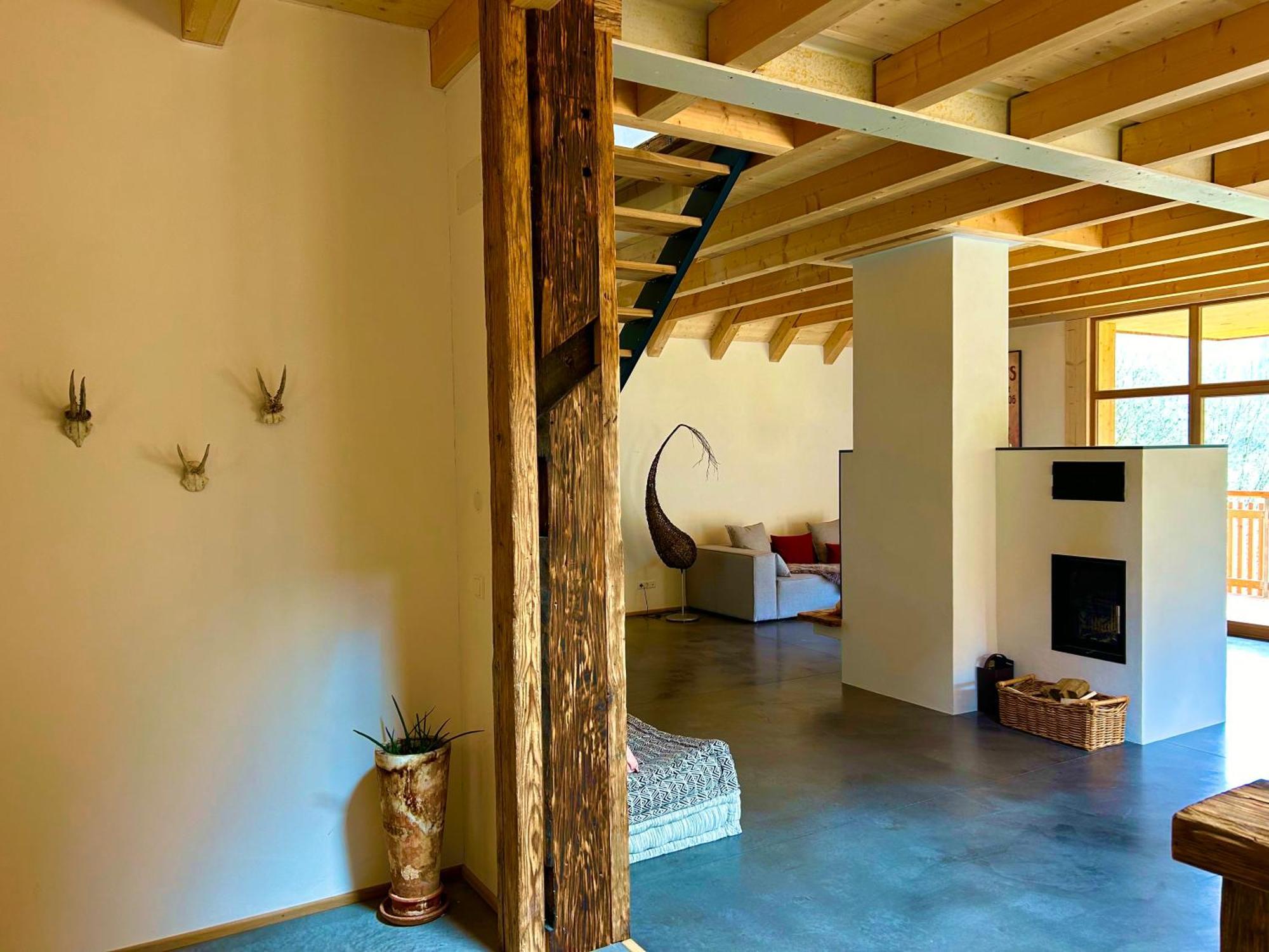 Ferienwohnung Im Loft-Style Mit Sauna Im Historischen Schwarzwaldhof Simonswald Eksteriør bilde