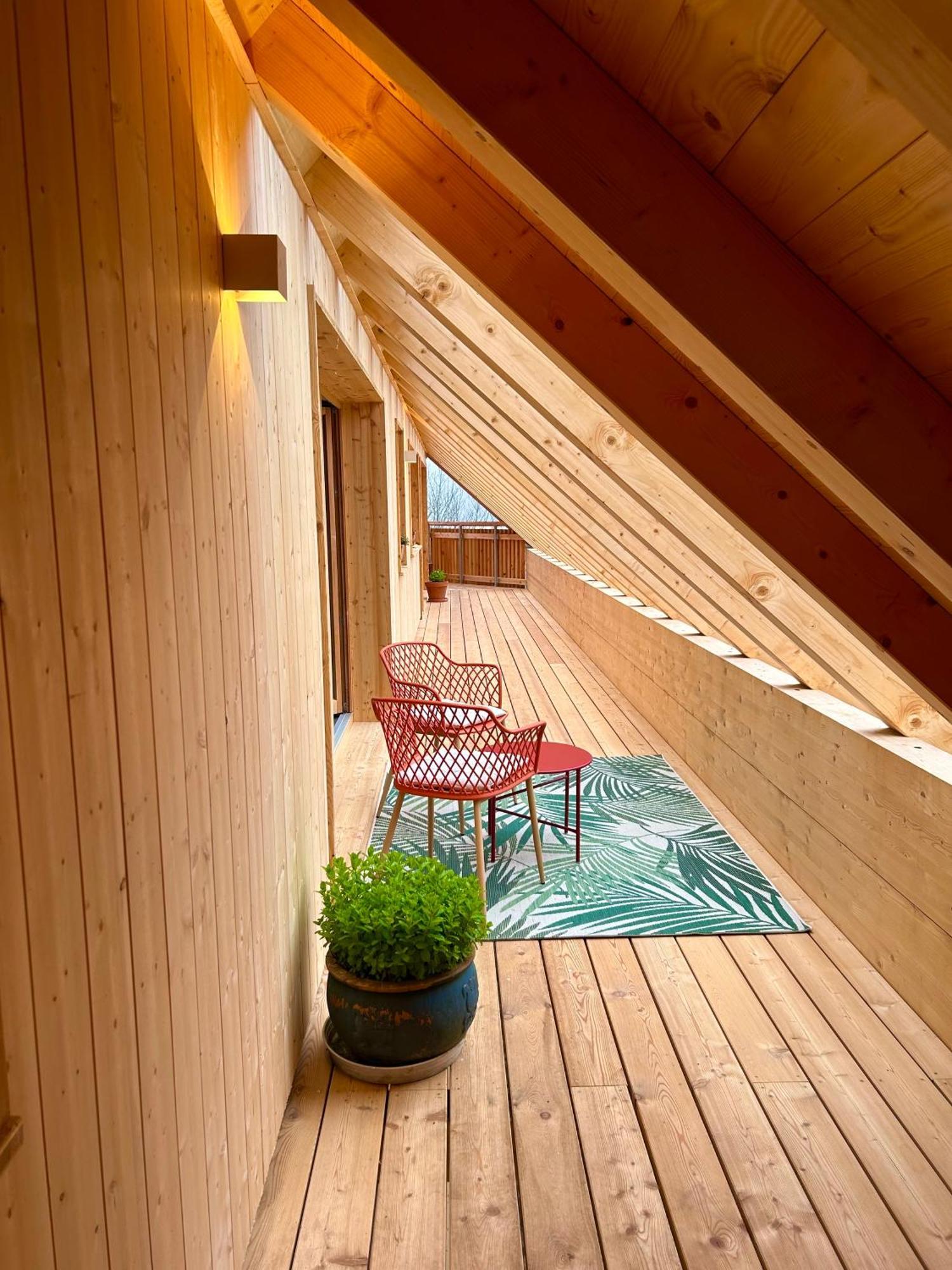 Ferienwohnung Im Loft-Style Mit Sauna Im Historischen Schwarzwaldhof Simonswald Eksteriør bilde