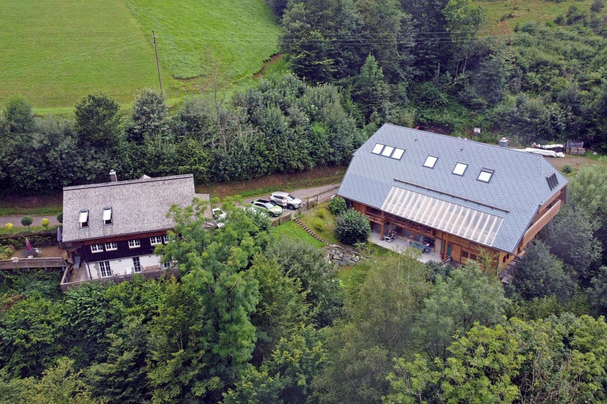 Ferienwohnung Im Loft-Style Mit Sauna Im Historischen Schwarzwaldhof Simonswald Eksteriør bilde