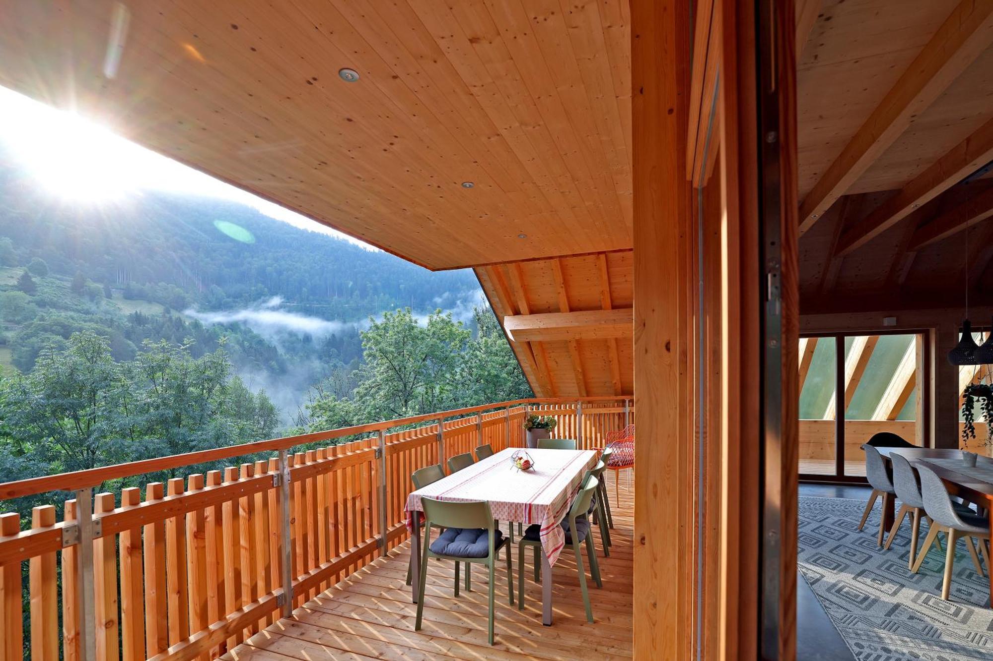 Ferienwohnung Im Loft-Style Mit Sauna Im Historischen Schwarzwaldhof Simonswald Eksteriør bilde