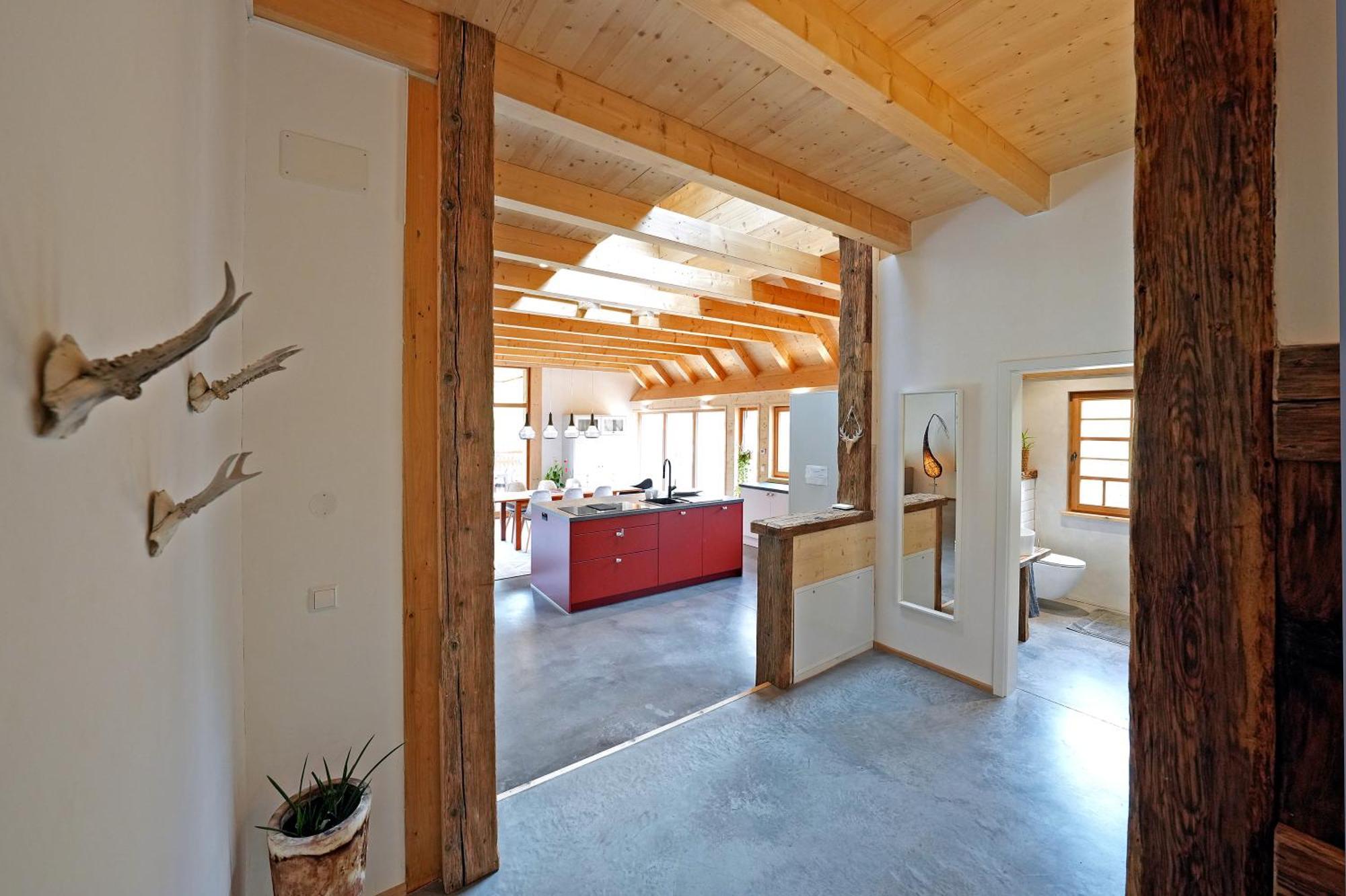 Ferienwohnung Im Loft-Style Mit Sauna Im Historischen Schwarzwaldhof Simonswald Eksteriør bilde